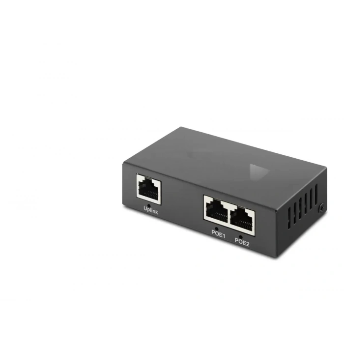 Poe Switch 2 Port 1 Uplink 10/100 Mbps 30W HDX1353