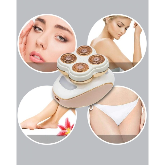 Pürüzsüz Cilt İçin Çok Başlıklı Ağrısız Tıraş Makinesi