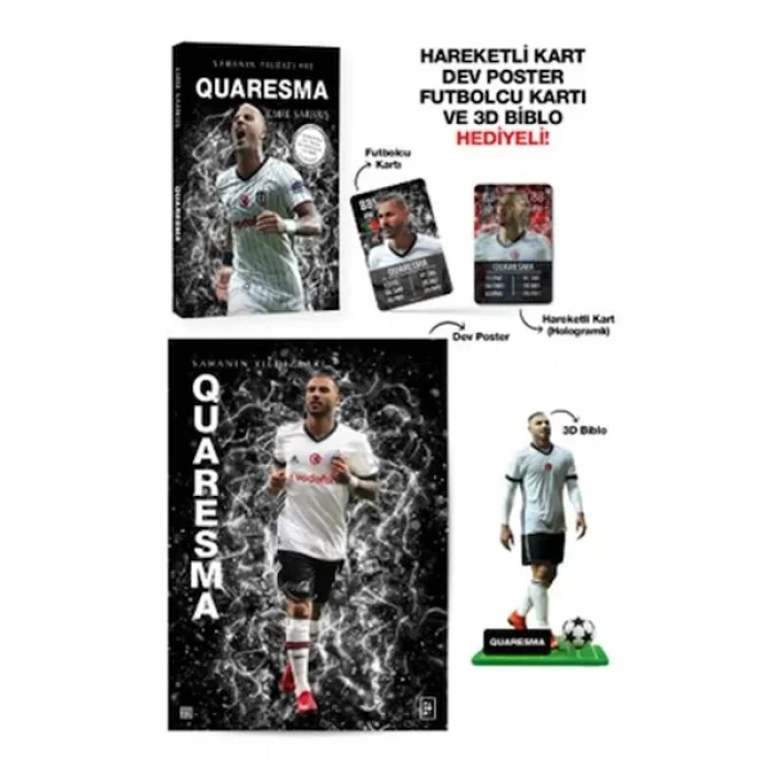 Quaresma - Sahanın Yıldızları - 3D Biblo Hediyeli!