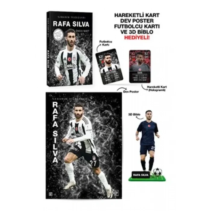 Rafa Silva - Sahanın Yıldızları - 3D Biblo Hediyeli!