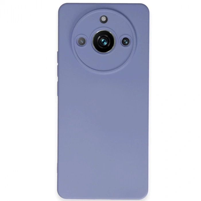 Realme 11 Pro Kılıf Nano İçi Kadife Silikon - Lila