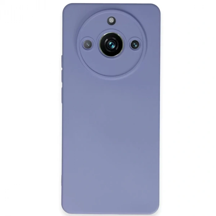 Realme 11 Pro Kılıf Nano İçi Kadife Silikon - Lila