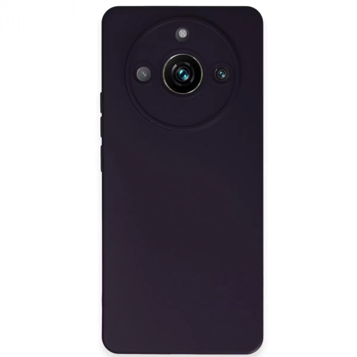 Realme 11 Pro Kılıf Nano İçi Kadife Silikon - Mor