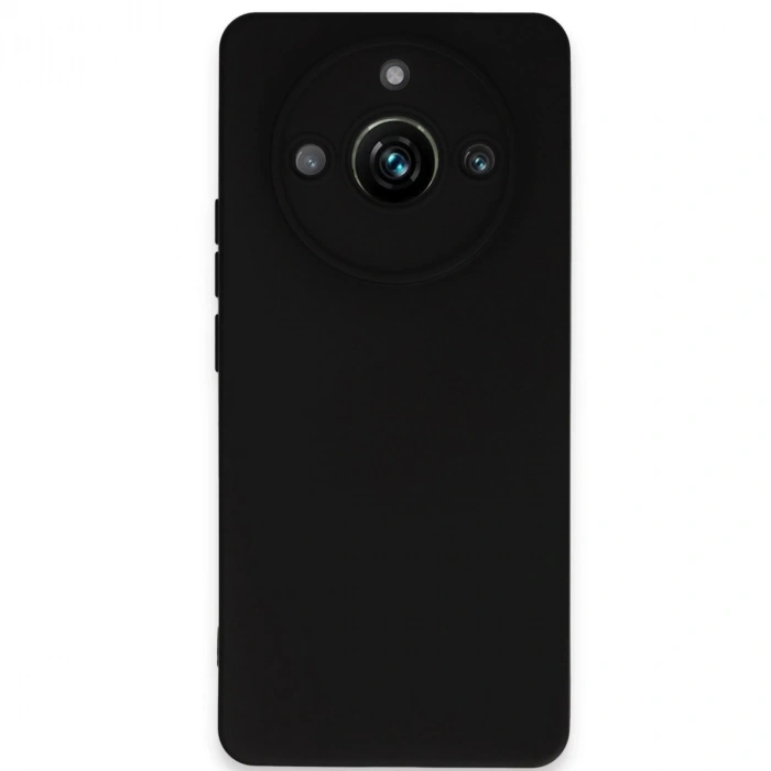 Realme 11 Pro Kılıf Nano İçi Kadife Silikon - Siyah