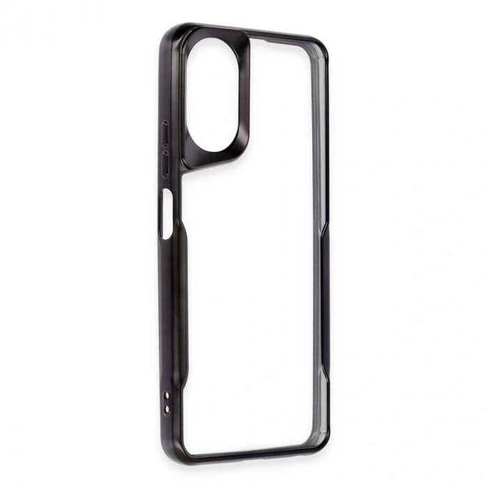 Realme 12 Lite Kılıf Boyi Silikon Kapak - Siyah