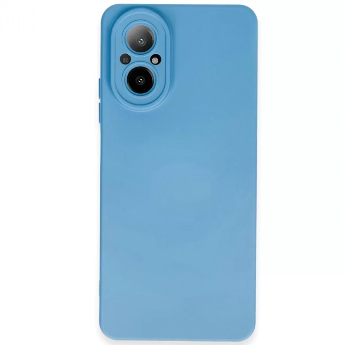 Realme 12 Lite Kılıf Nano İçi Kadife Silikon - Mavi
