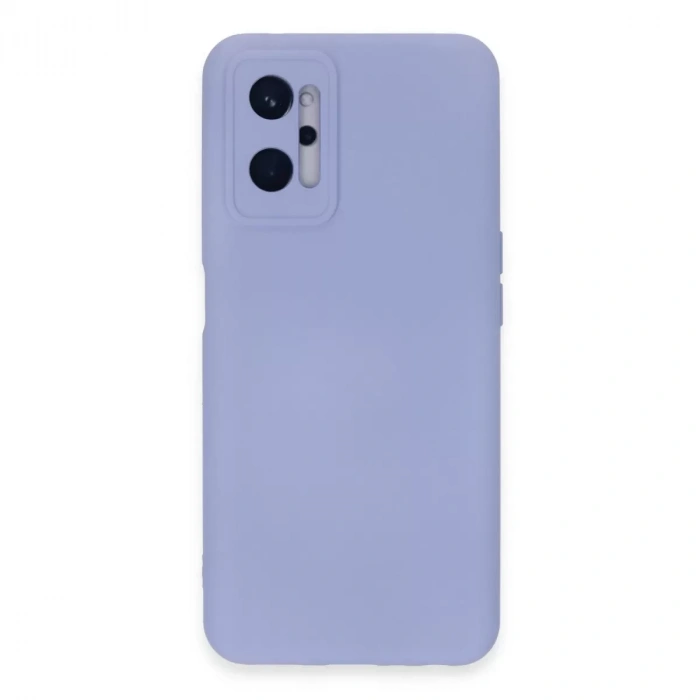 Realme 9i 4g Kılıf Nano İçi Kadife Silikon - Lila