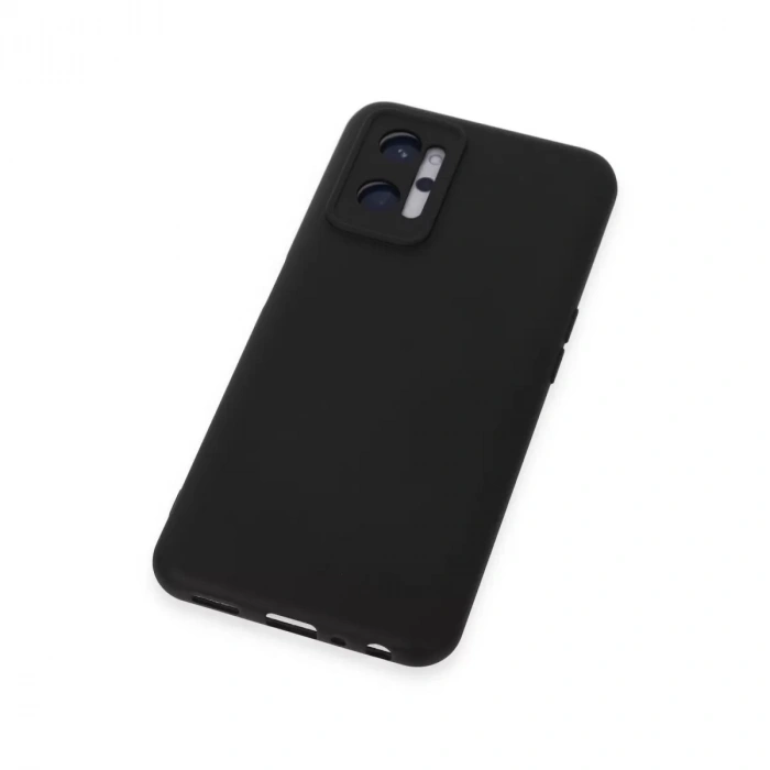 Realme 9i 4g Kılıf Nano İçi Kadife Silikon - Siyah