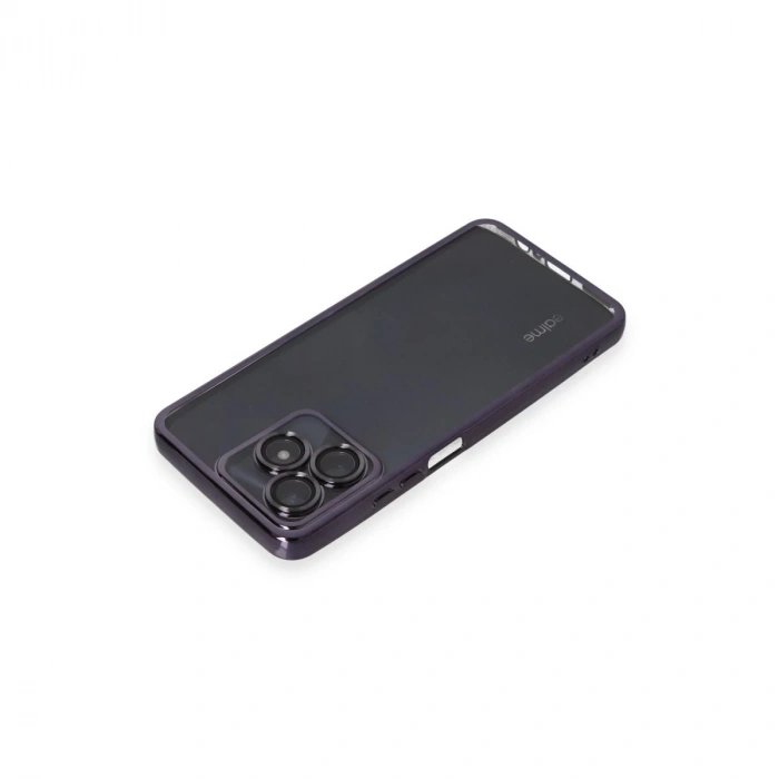 Realme C53 Kılıf Razer Lensli Silikon - Mor