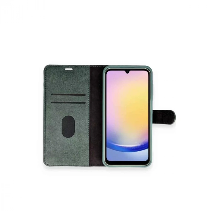 Realme C65 Kılıf Trend S Plus Kapaklı Kılıf - Yeşil