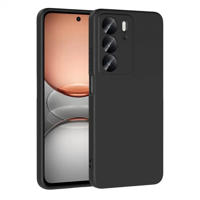 Realme C75 4g First Silikon - Siyah