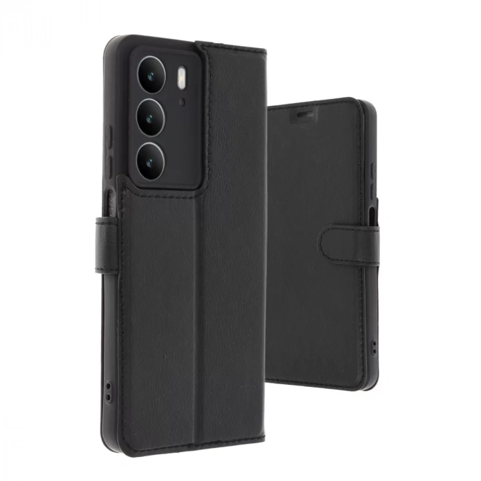 Realme C75 4g Trend S Plus Kapaklı Kılıf - Siyah