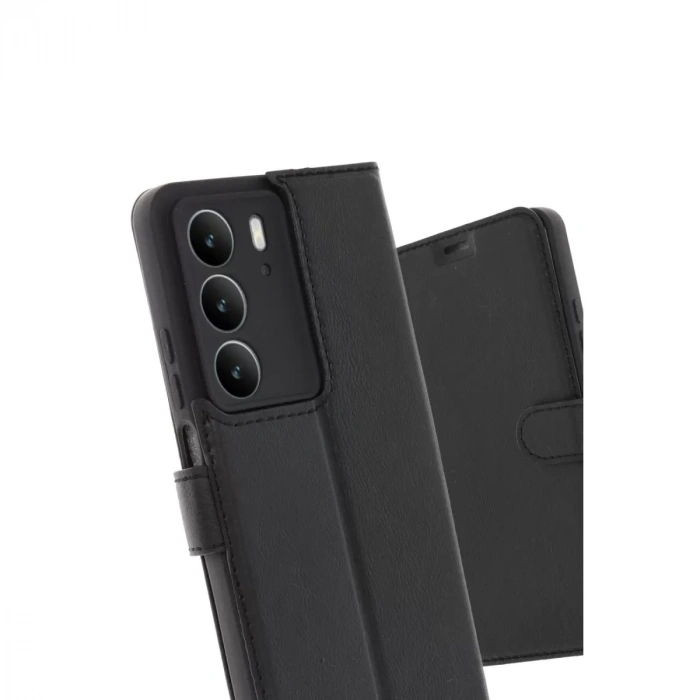 Realme C75 4g Trend S Plus Kapaklı Kılıf - Siyah