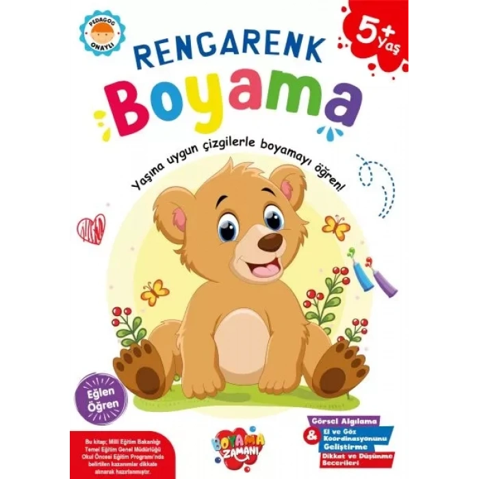 Rengarenk Boyama 5 Yaş