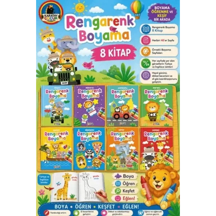 Rengarenk Boyama (8 )