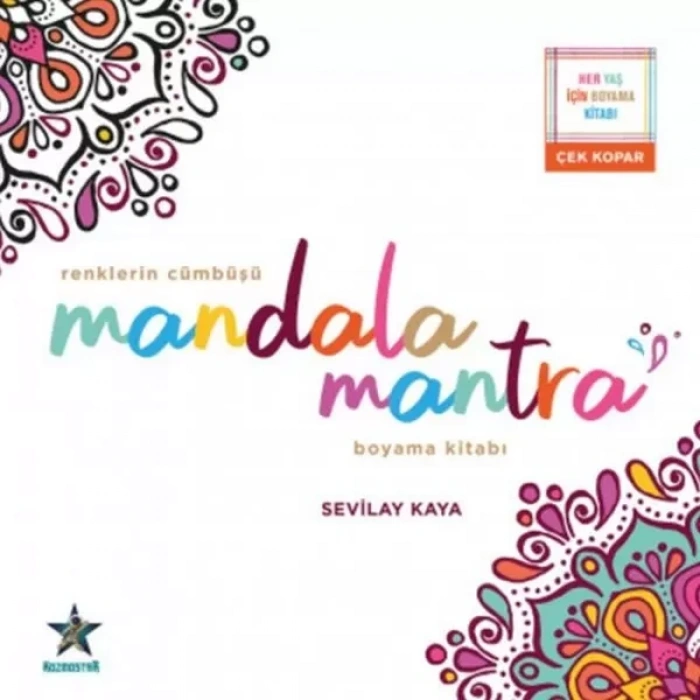 Renklerin Cümbüşü Mandala  Boyama Kitabı