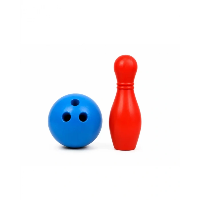 Renkli Çocuk Bowling Oyunu 6 Kukalı Eğitici Eğlence Seti