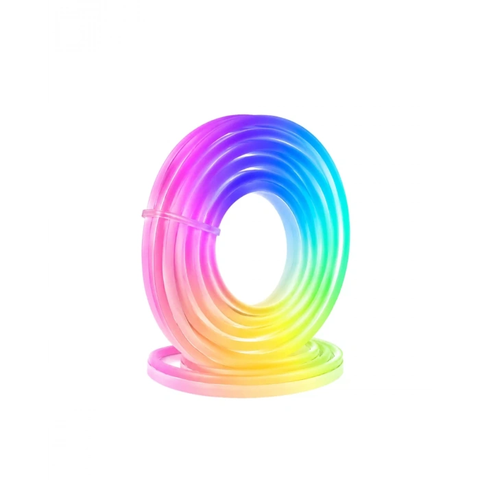 RGB Neon Led Şerit Işık Kumandalı USB Girişli Su Geçirmez Şerit Led