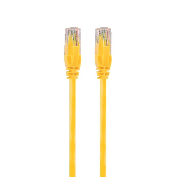 S-Link SL-CAT601YE CAT6 Patch 1Mt Kablo (Sarı)(1923)
