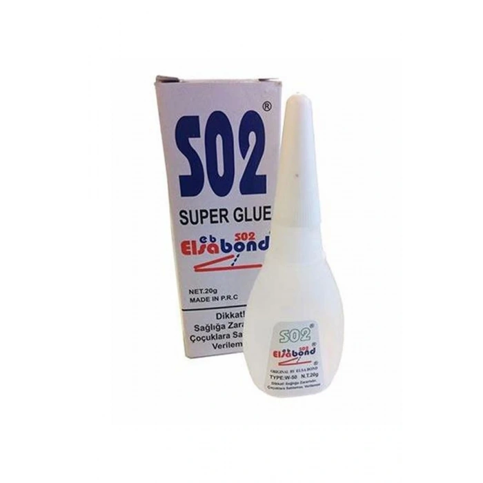 S02 Japon Yapıştırıcısı 20 Gr