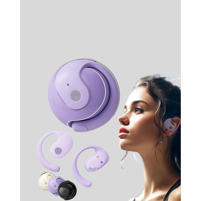 S05 Bluetooth 5.3 Kulaklık IPX4 Su Geçirmez Hızlı Eşleşme Güçlü Stereo Ses