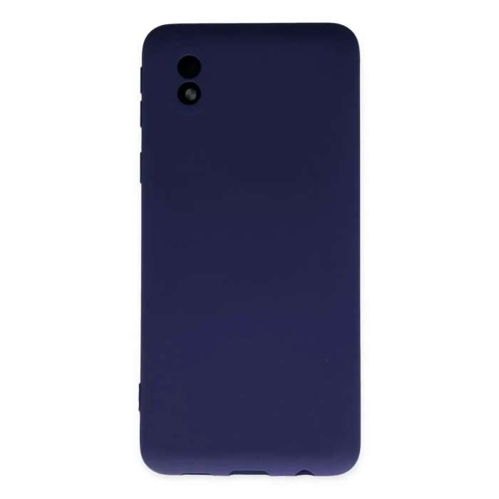 Samsung Galaxy A01 Core Kılıf Nano İçi Kadife Silikon - Lacivert