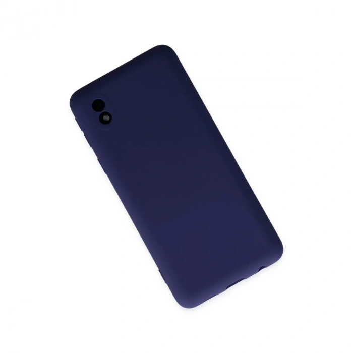 Samsung Galaxy A01 Core Kılıf Nano İçi Kadife Silikon - Lacivert