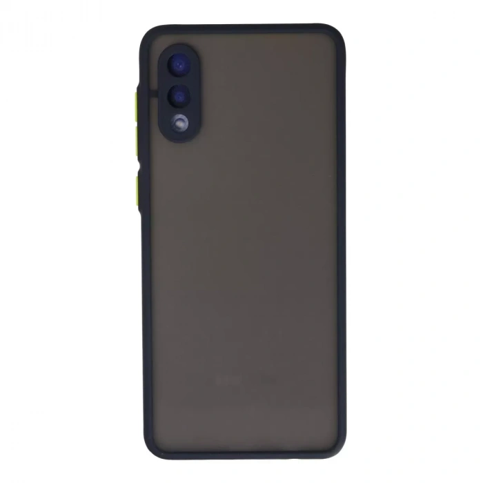 Samsung Galaxy A02 Kılıf Montreal Silikon Kapak - Lacivert