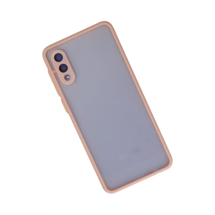 Samsung Galaxy A02 Kılıf Montreal Silikon Kapak - Pembe