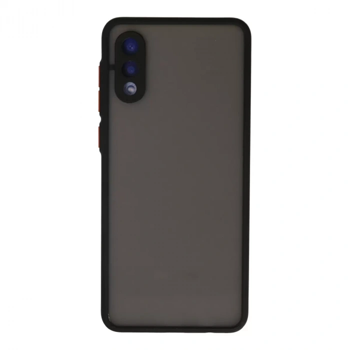 Samsung Galaxy A02 Kılıf Montreal Silikon Kapak - Siyah
