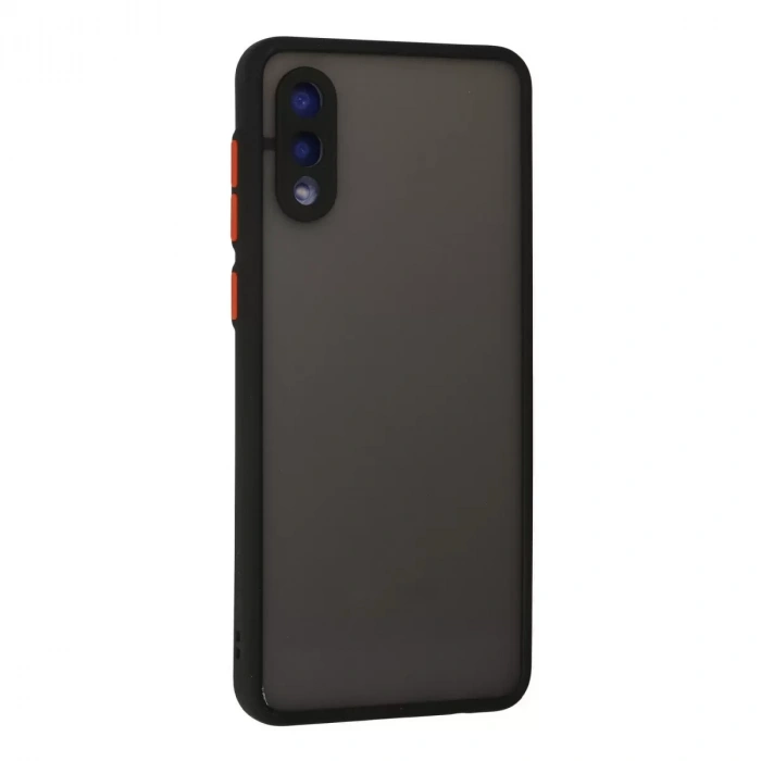 Samsung Galaxy A02 Kılıf Montreal Silikon Kapak - Siyah