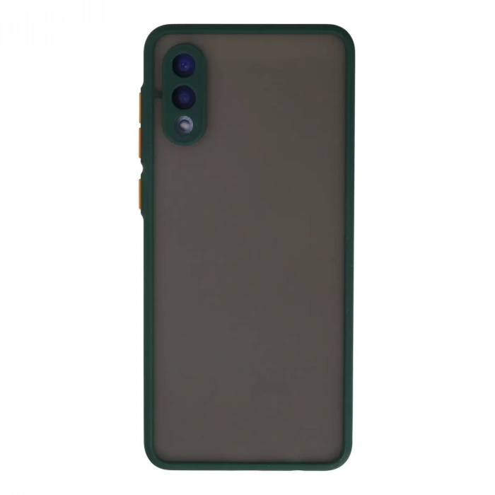 Samsung Galaxy A02 Kılıf Montreal Silikon Kapak - Yeşil