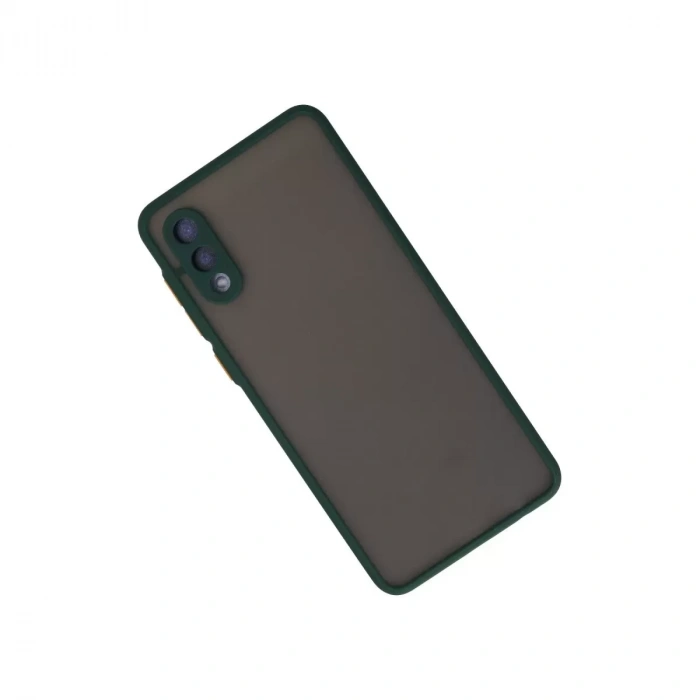 Samsung Galaxy A02 Kılıf Montreal Silikon Kapak - Yeşil