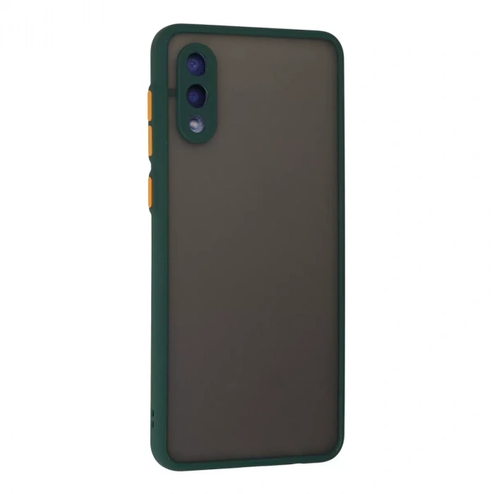 Samsung Galaxy A02 Kılıf Montreal Silikon Kapak - Yeşil