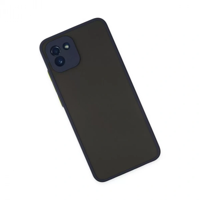 Samsung Galaxy A03 Kılıf Montreal Silikon Kapak - Lacivert