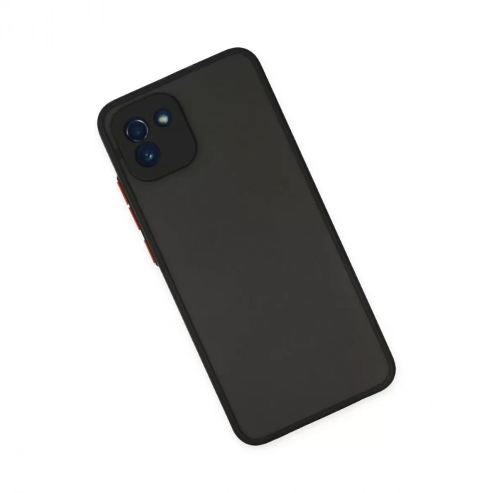 Samsung Galaxy A03 Kılıf Montreal Silikon Kapak - Siyah