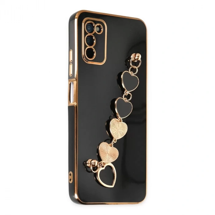 Samsung Galaxy A03s Kılıf Esila Silikon - Siyah