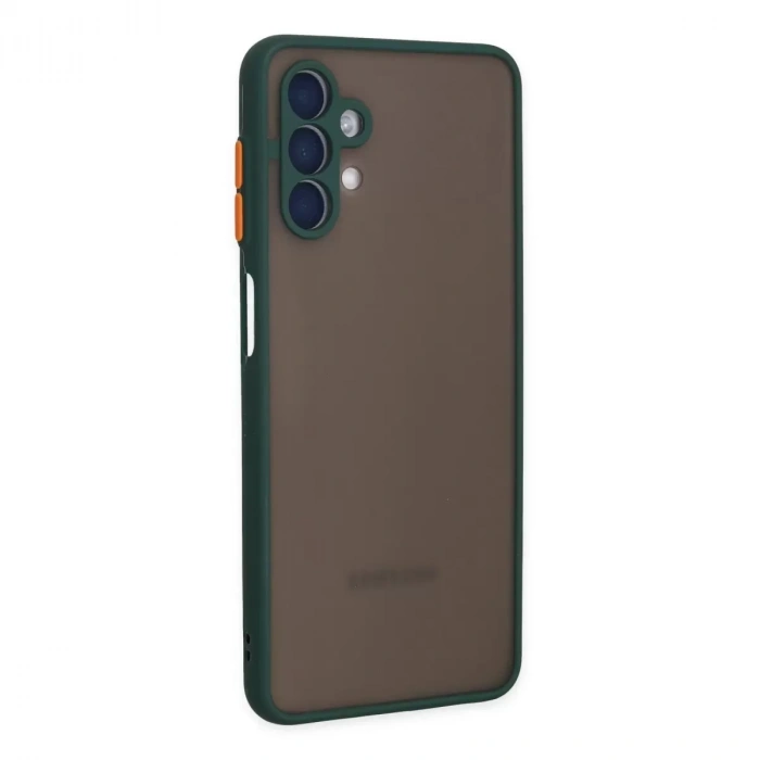 Samsung Galaxy A04s Kılıf Montreal Silikon Kapak - Yeşil