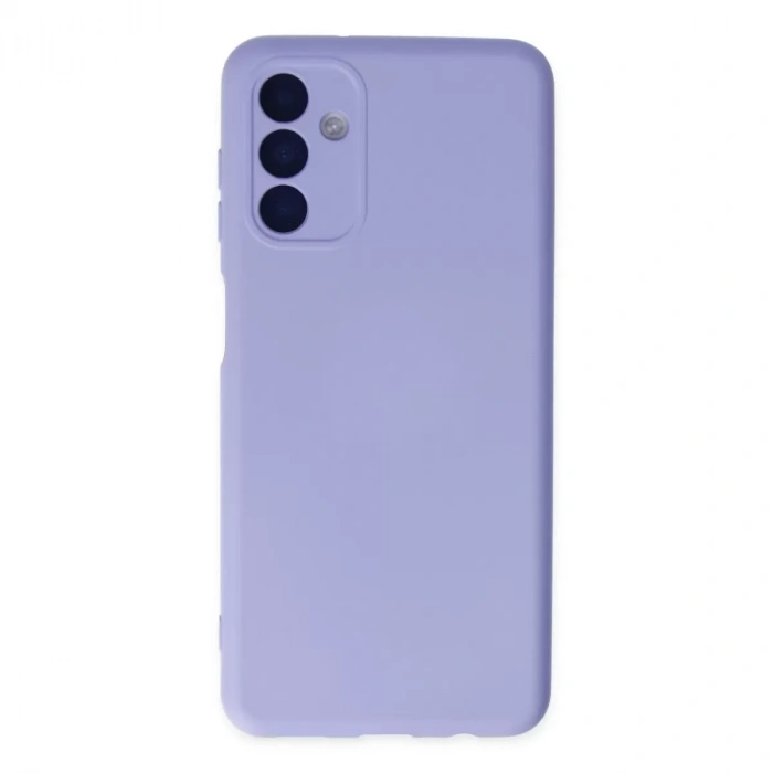 Samsung Galaxy A04s Kılıf Nano İçi Kadife Silikon - Lila