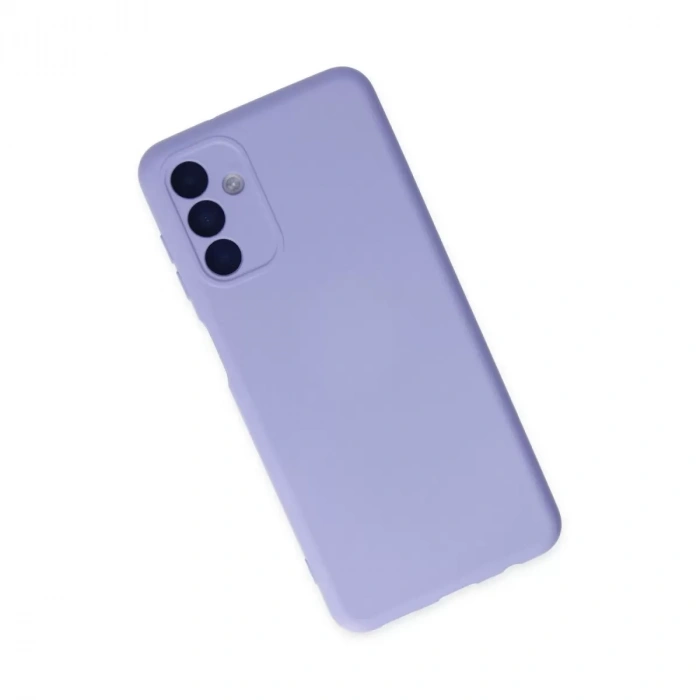 Samsung Galaxy A04s Kılıf Nano İçi Kadife Silikon - Lila
