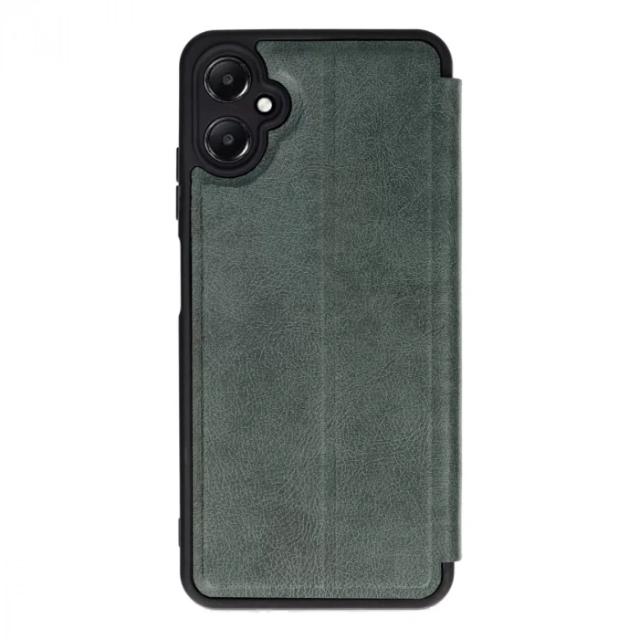 Samsung Galaxy A05 Kılıf Flip Cover - Koyu Yeşil