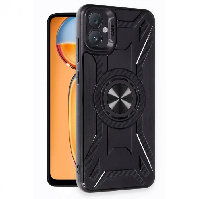 Samsung Galaxy A05 Kılıf Lincoln Silikon - Siyah