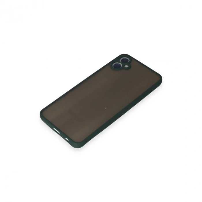 Samsung Galaxy A05 Kılıf Montreal Silikon Kapak - Yeşil