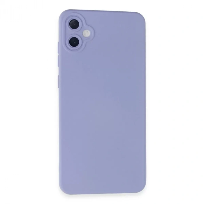 Samsung Galaxy A05 Kılıf Nano İçi Kadife Silikon - Lila