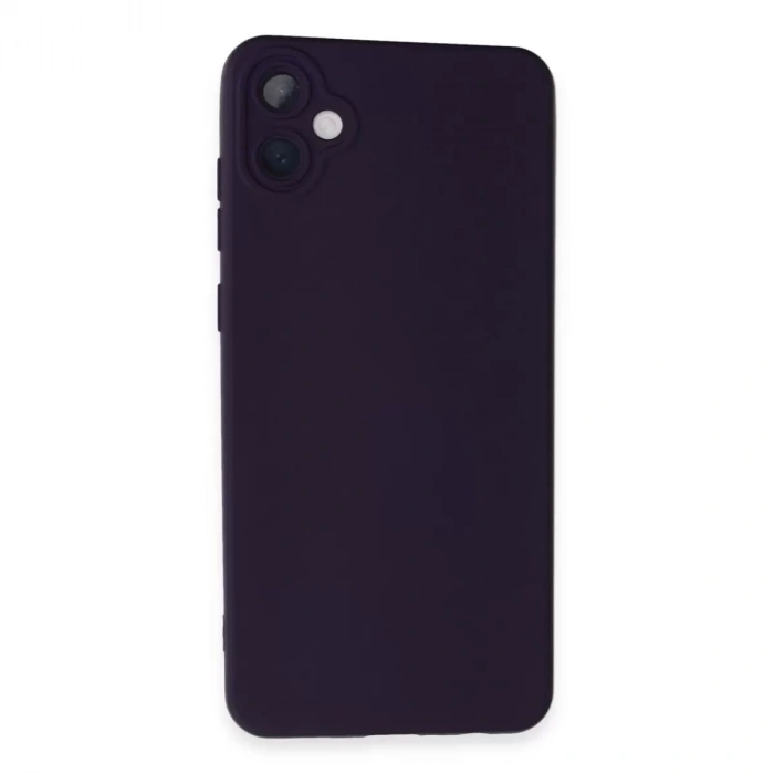 Samsung Galaxy A05 Kılıf Nano İçi Kadife Silikon - Mor