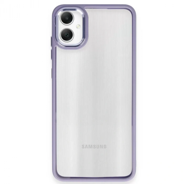 Samsung Galaxy A05 Kılıf Power Silikon - Lila