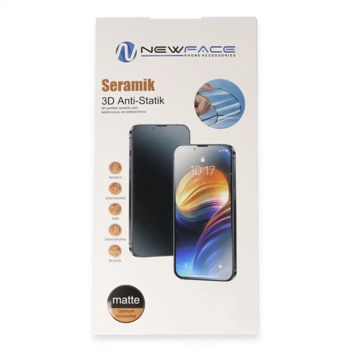 Samsung Galaxy A05s 3d Antistatik Mat Seramik Nano Ekran Koruyucu