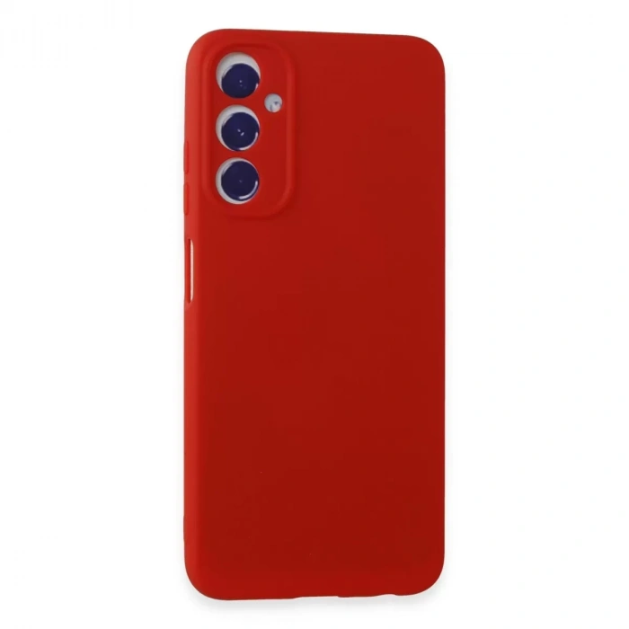 Samsung Galaxy A05s Kılıf First Silikon - Kırmızı