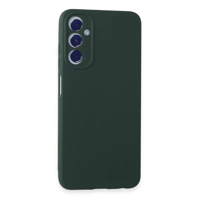 Samsung Galaxy A05s Kılıf First Silikon - Koyu Yeşil