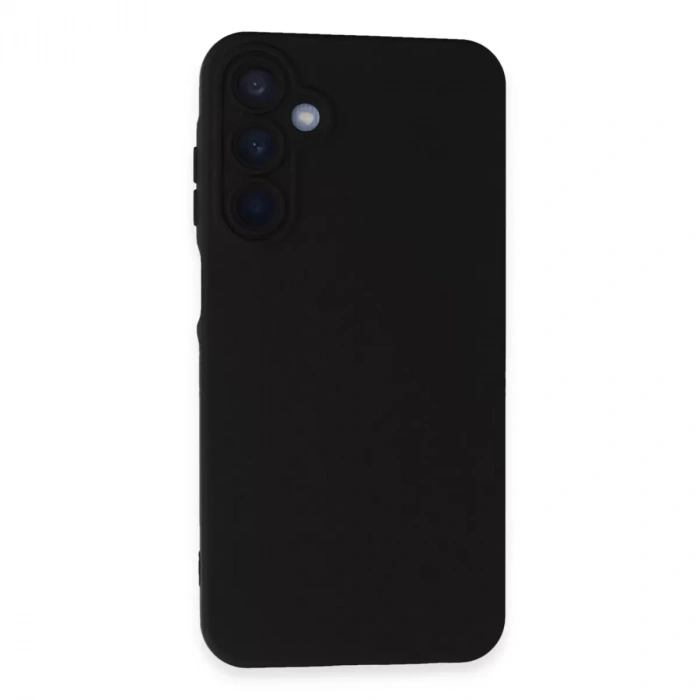 Samsung Galaxy A05s Kılıf Nano İçi Kadife Silikon - Siyah